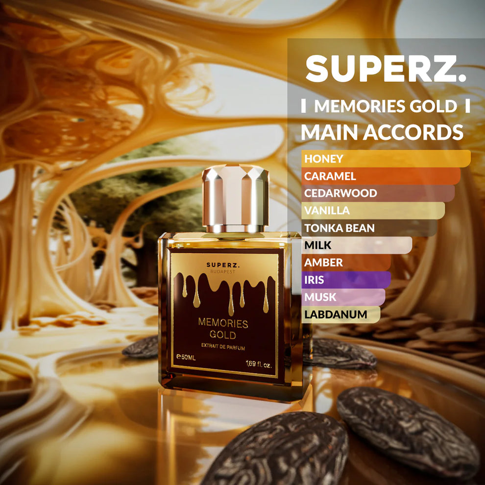 Memories Gold by Superz Budapest - Extrait De Parfum 50ml