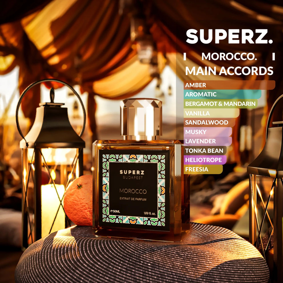 Morocco by Superz Budapest - Extrait De Parfum 50ml