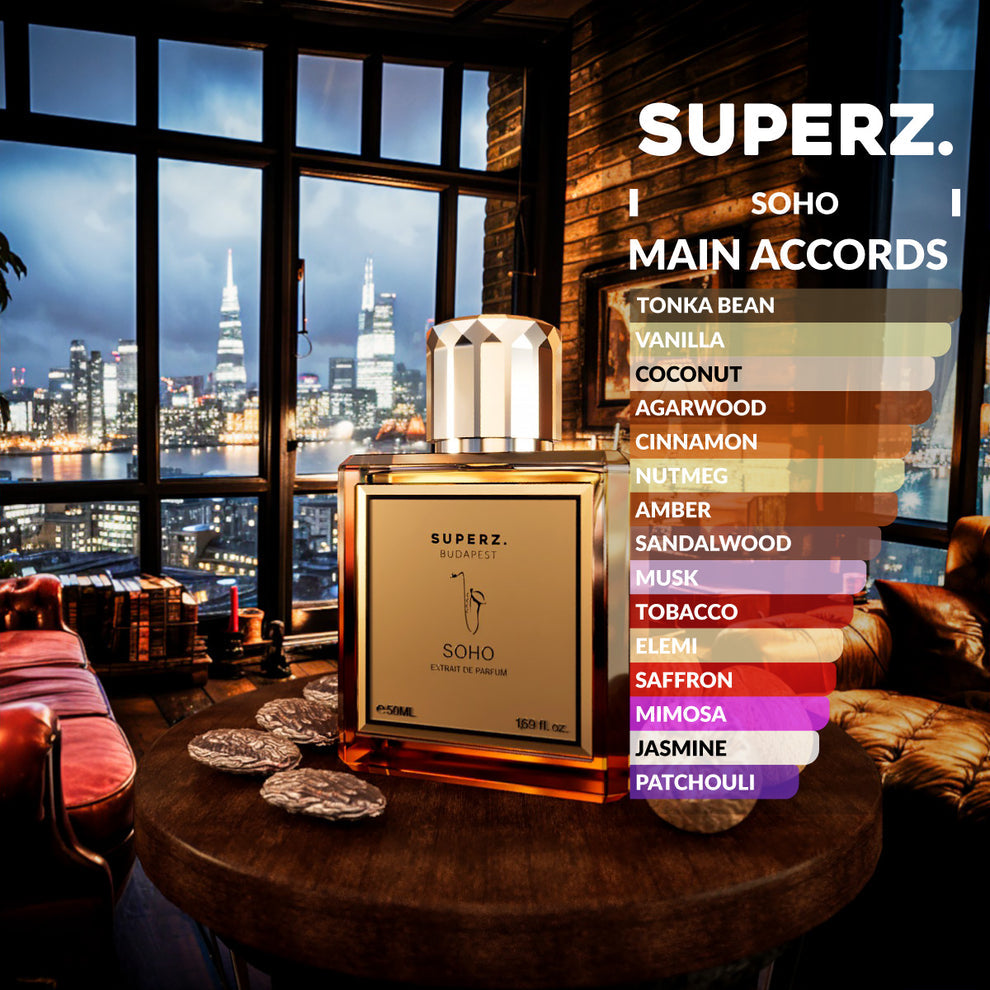 Soho by Superz Budapest - Extrait De Parfum 50ml