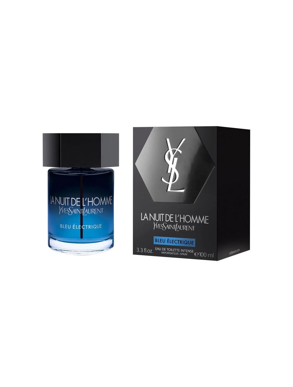 Yves Saint Laurent La Nuit De Bleu Electrique Intense Eau De Toilette For Men 100ml - Aura Fragrances