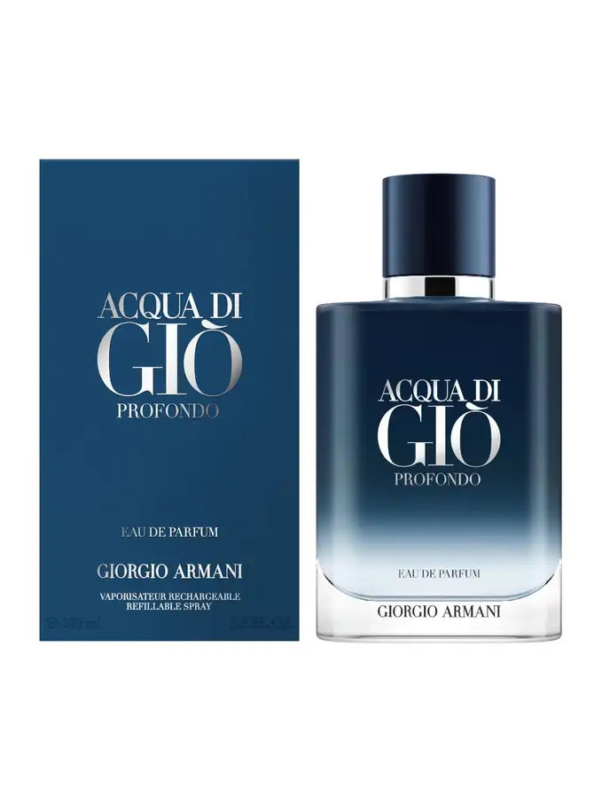 Giorgio Armani Acqua di Giò pour Homme Profondo Eau de Parfum Refillable 100 ml - Aura Fragrances